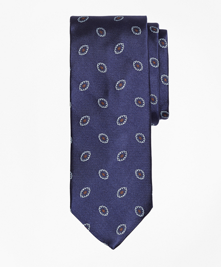 Oval Flower Tie