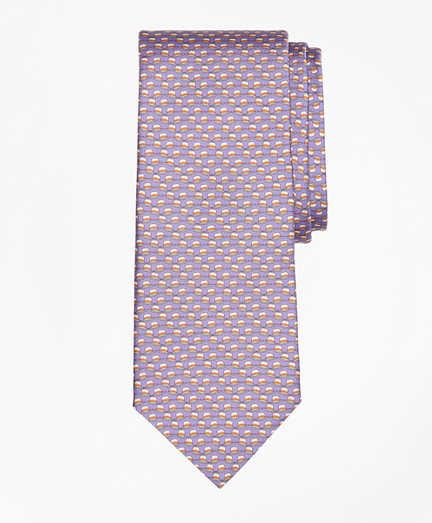 Panama Hat Print Tie