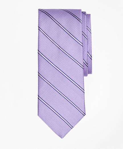Spaced Framed Stripe Tie