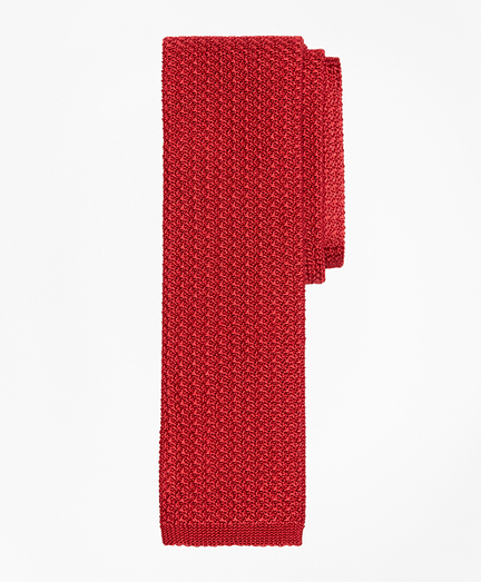 Textured Knit Tie