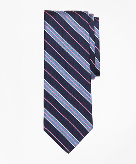 Herringbone Split Stripe Tie