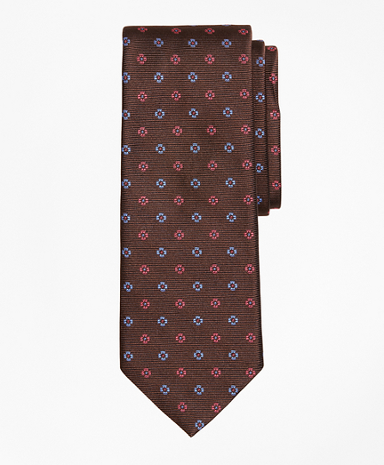 Two-Tone Flower Tie