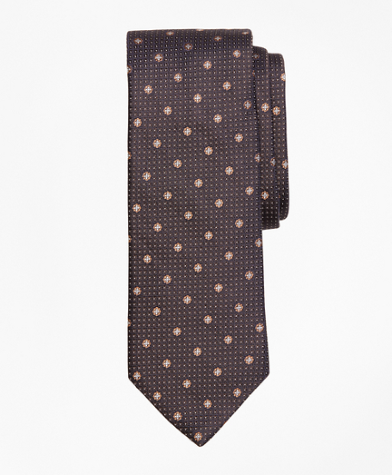 Flower and Dot Tie