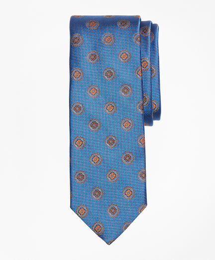 Textured Medallion Tie