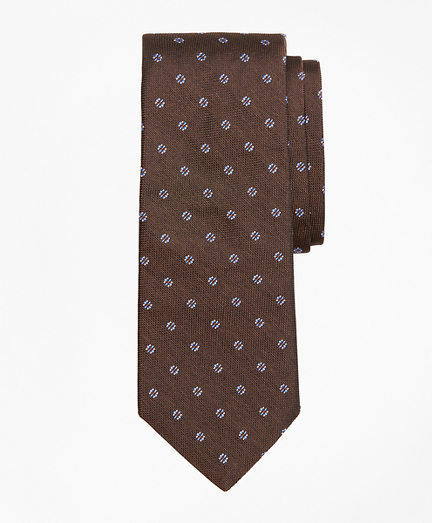 Four-Petal Square Medallion Tie