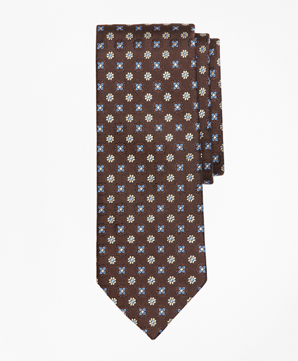 Multi-Flower Medallion Tie