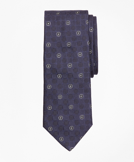 Textured Ground Double Square Tie