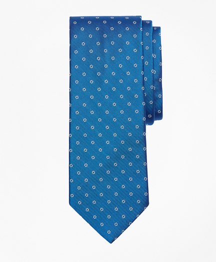 Herringbone Flower Tie
