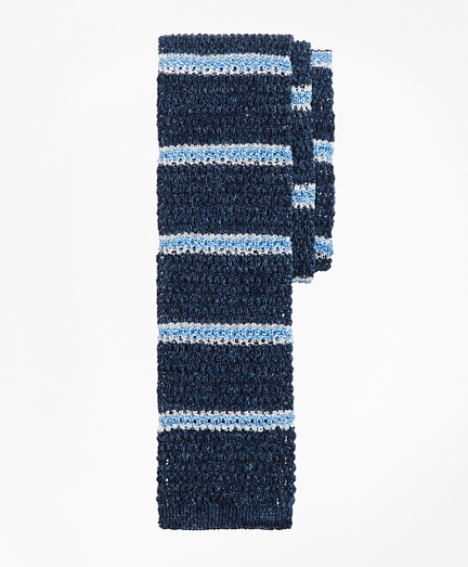 Stripe Knit Tie
