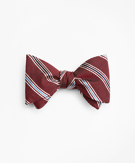 Track Stripe Bow Tie