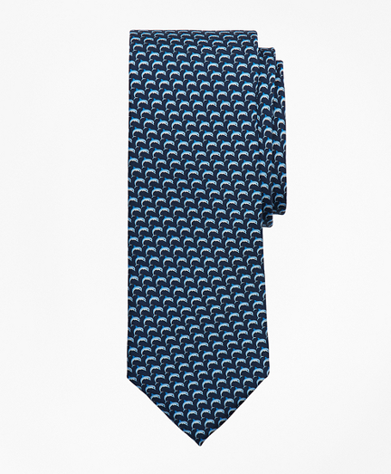 Dolphin Print Tie