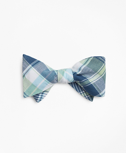 Green Madras Bow Tie