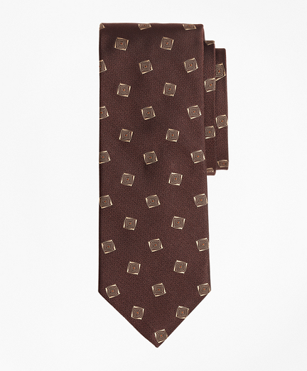 Limited Edition Archival Collection Geometric Silk Jacquard Tie