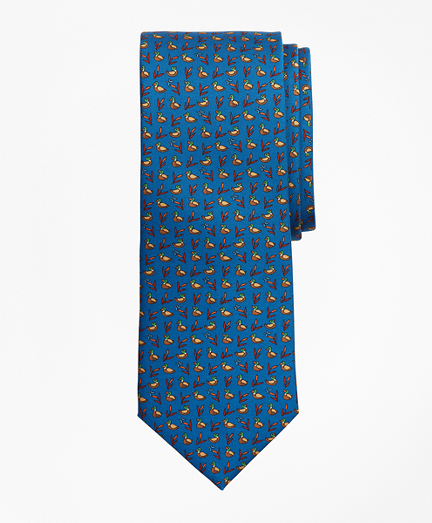 Duck Print Tie - Brooks Brothers