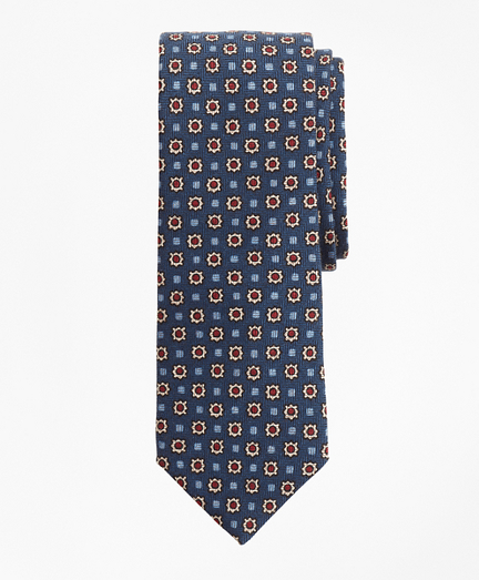 Floral Neat Print Tie
