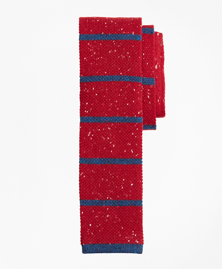 Stripe Donegal Knit Tie