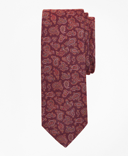 Velvet Pine Print Tie