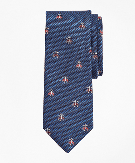 Herringbone Fleece Tie