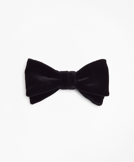 brooks brothers black bow tie