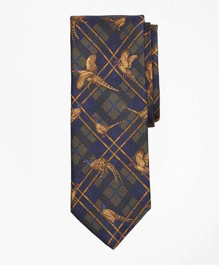 Plaid Pheasant Tie