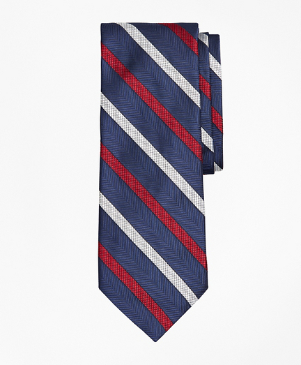 Textured Stripe Tie