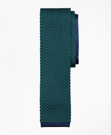 Bird's-Eye Knit Tie