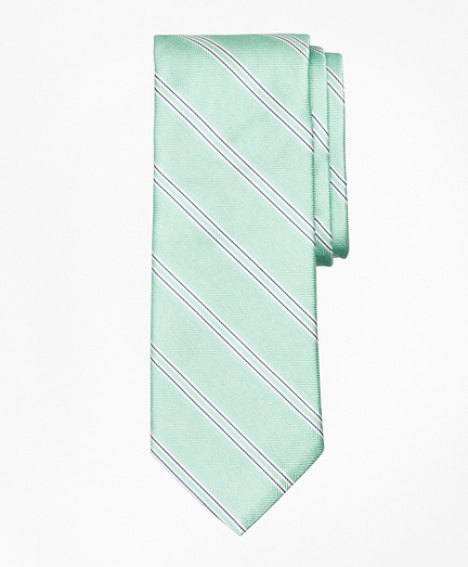 Heathered Stripe Tie - Brooks Brothers