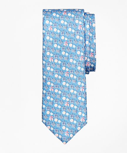 Fleece and Sea Turtle Tie