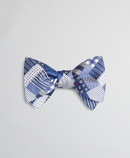 Fun Patchwork Bow Tie