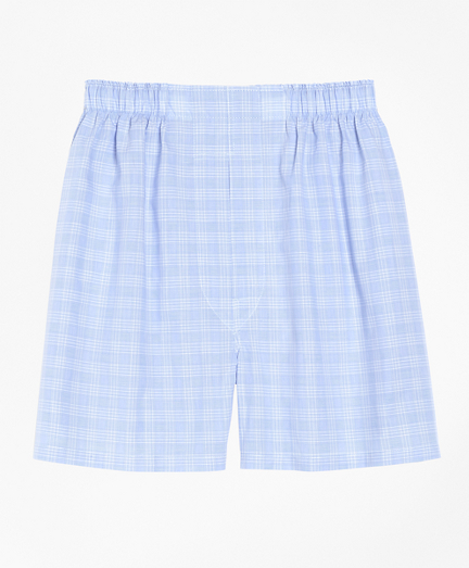 Slim Fit Glen Plaid Boxers
