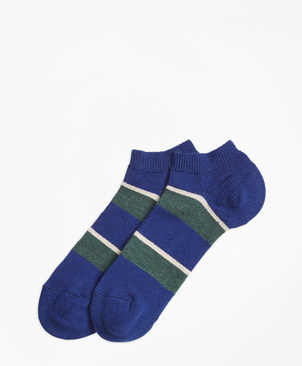 Wide Stripe Ankle Socks