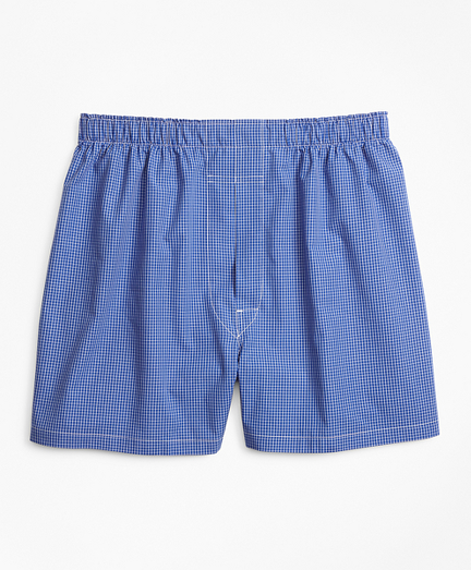 Traditional Fit Ground Check Boxers