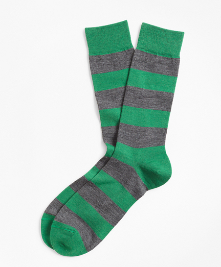 Stripe Crew Socks | Brooks Brothers