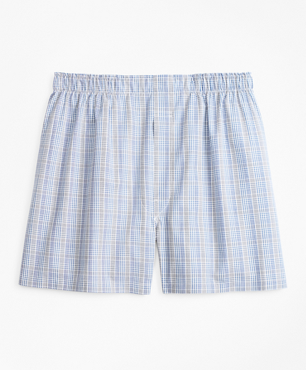 Traditional Fit Plaid Boxers