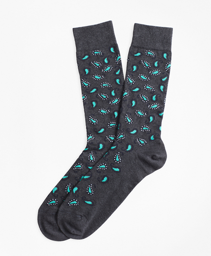 Paisley Crew Socks