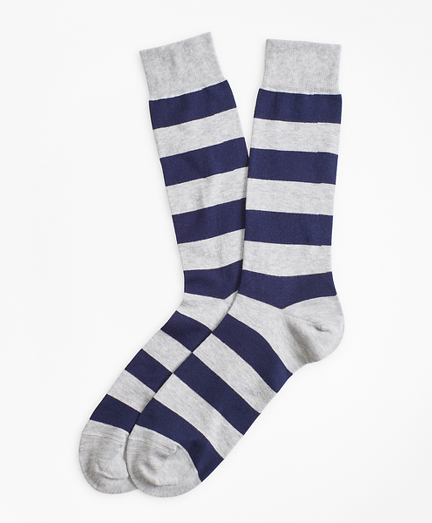 Stripe Crew Socks