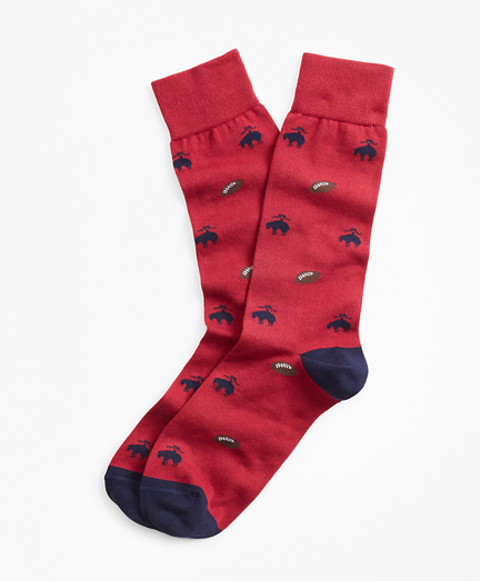 Football and Fleece Crew Socks