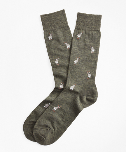 Reindeer Crew Socks