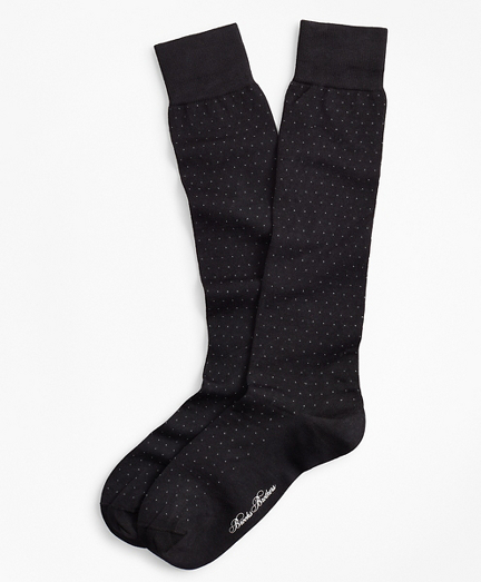 Polka Dot Over-the-Calf Socks