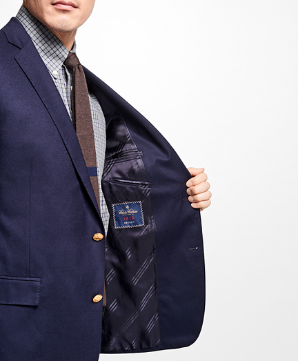 Regent Fit Doeskin Stretch Wool Blazer Brooks Brothers