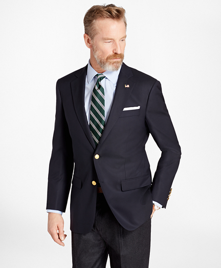 brooks brothers navy blue suit