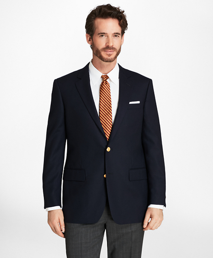 Madison Fit Doeskin Stretch Wool Blazer