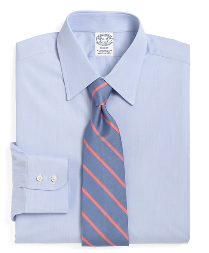 Regent Fitted Dress Shirt, Tennis Collar
