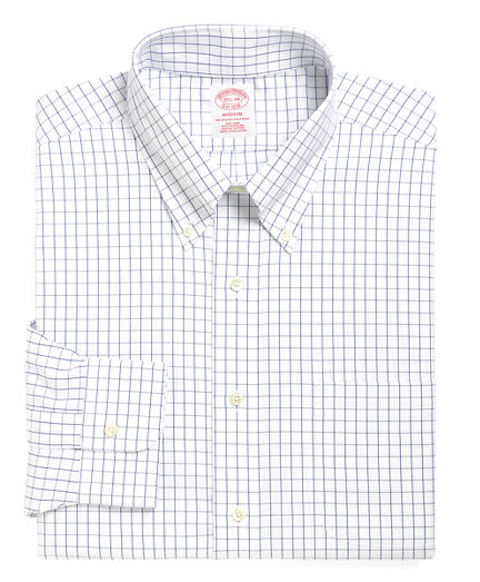 blue and white dress shirt