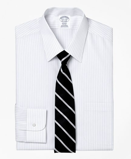 mens grey striped dress shirt