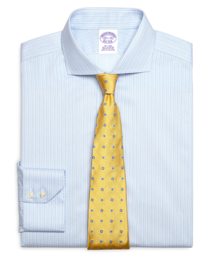 Non-Iron Madison Fit Stripe Dress Shirt