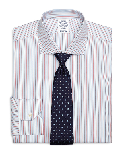 Regent Fit Alternating Stripe Dress Shirt