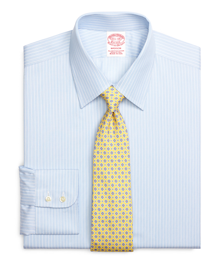 Madison Fit Music Stripe Dress Shirt