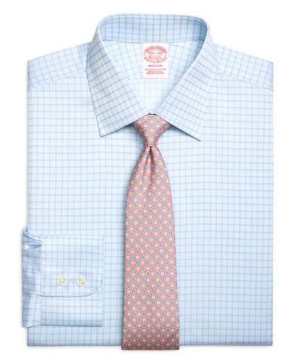 Madison Fit Twin Check Dress Shirt