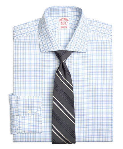 Non-Iron Madison Fit Tattersall Dress Shirt